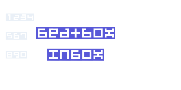 Beatbox InBox font