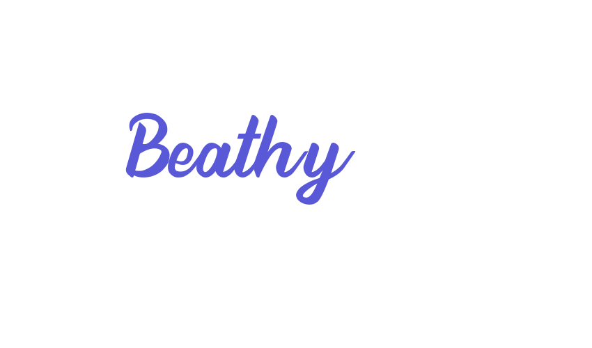 Beathy Font