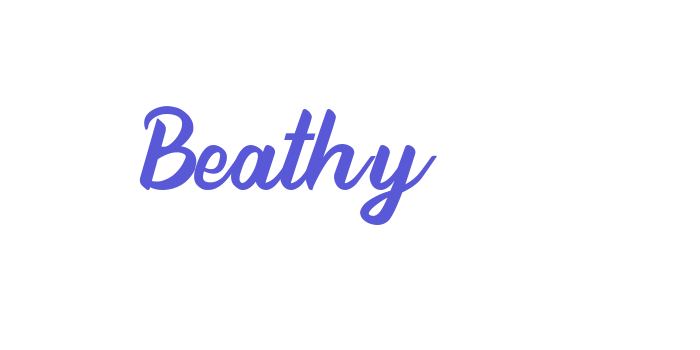 Beathy Font Download