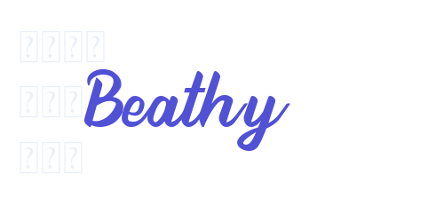 Beathy-font-download