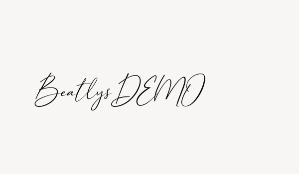 Beatlys DEMO Font