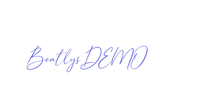 Beatlys DEMO Font Download