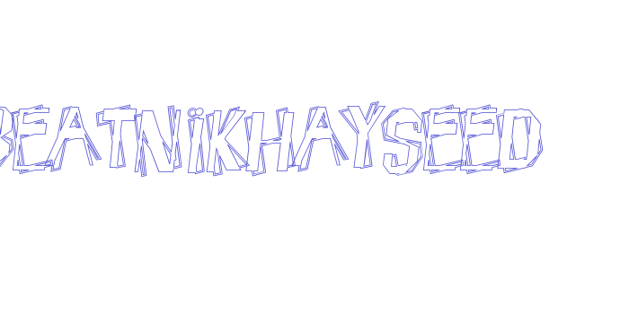 BeatnikHayseed Font Download