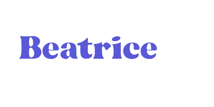 Beatrice Font