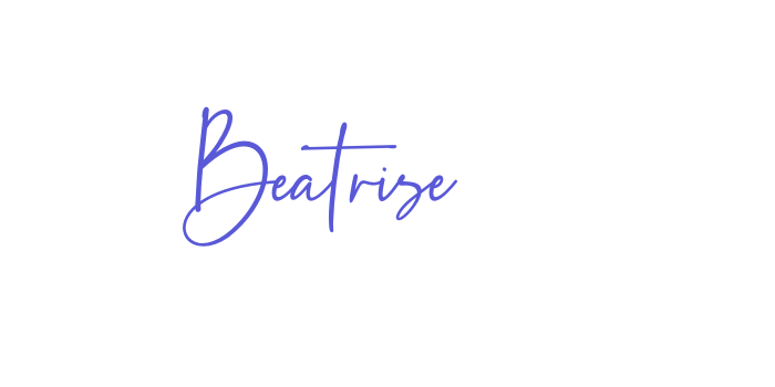 Beatrise Font Download