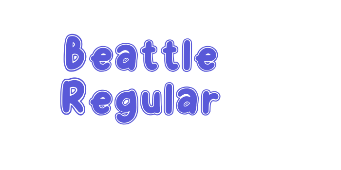 Beattle Regular Font