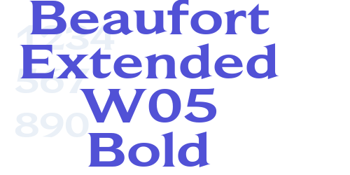Beaufort Extended W05 Bold-font-download