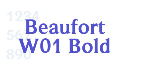 Beaufort W01 Bold-font-download