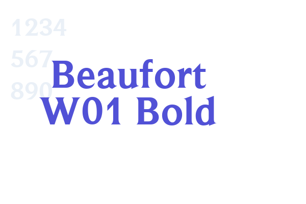 Beaufort W01 Bold