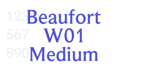Beaufort W01 Medium-font-download