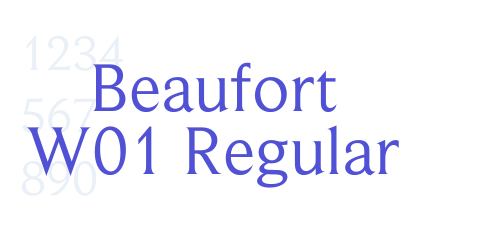 Beaufort W01 Regular-font-download