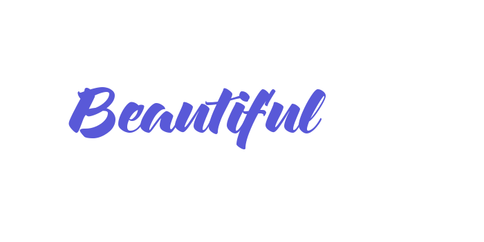 Beautiful Font Download