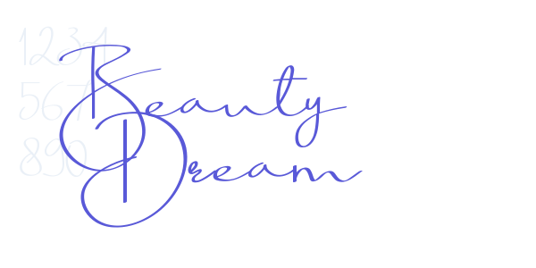 Beauty Dream font free