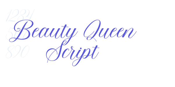 Beauty Queen Script font free