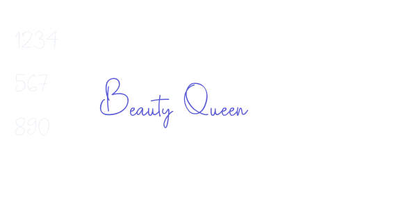 Beauty Queen font