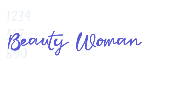 Beauty Woman font free