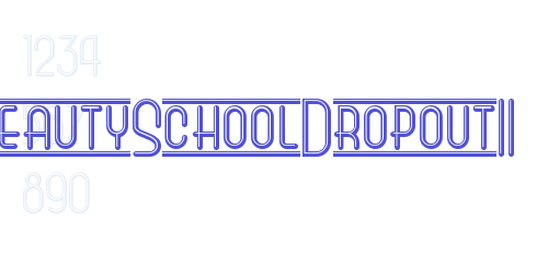 BeautySchoolDropoutII-font-download