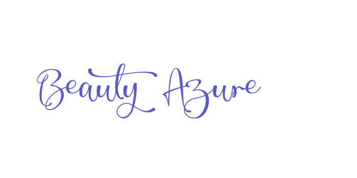 Download Beauty Azure Font