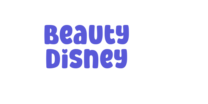 Beauty Disney Font Download