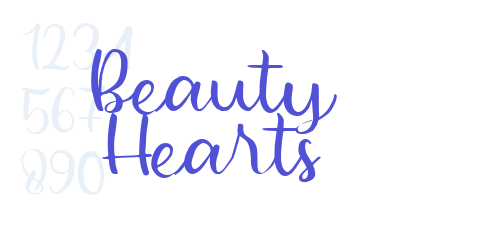 Beauty Hearts-font-download