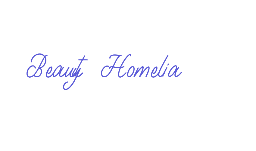 Beauty Homelia Font Download