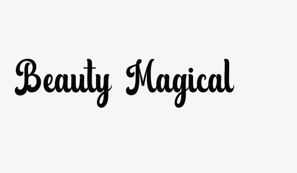 Beauty Magical Font