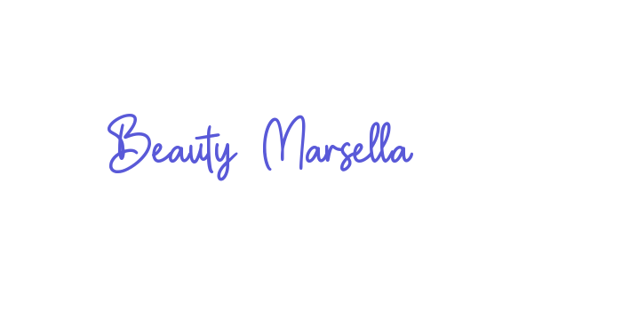 Beauty Marsella Font Download