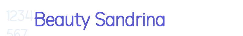 Beauty Sandrina font