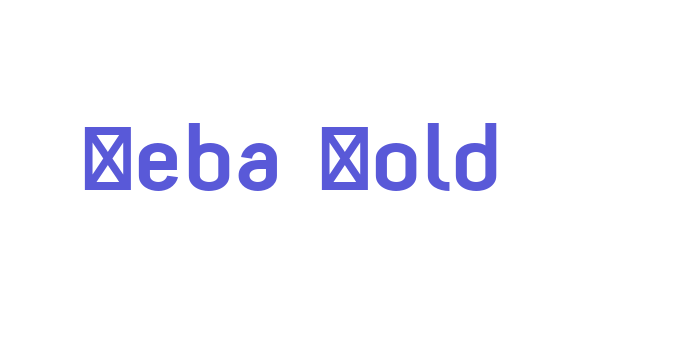 Beba Bold Font Download