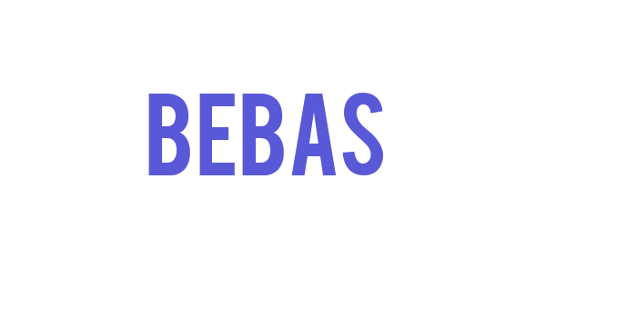 Bebas Font