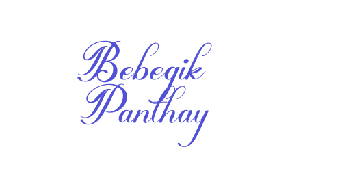 Bebegik Panthay-font-download