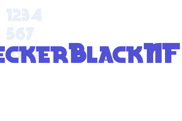 BeckerBlackNF Font Download