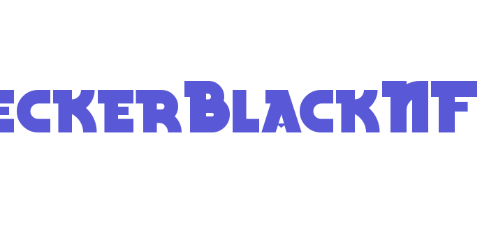 BeckerBlackNF Font Download