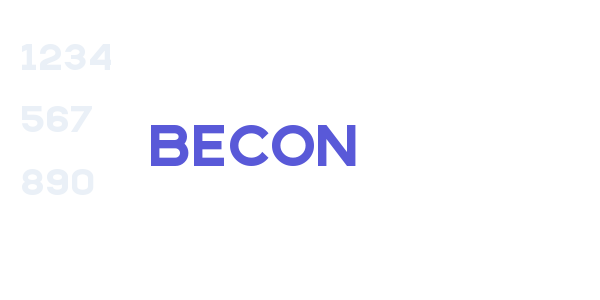 Becon font free