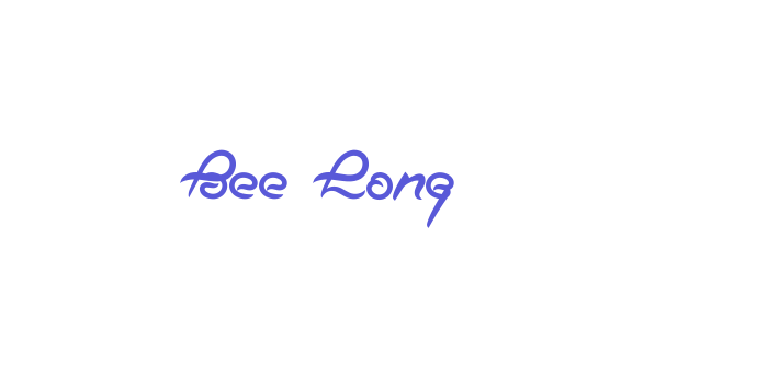 Bee Long Font Download