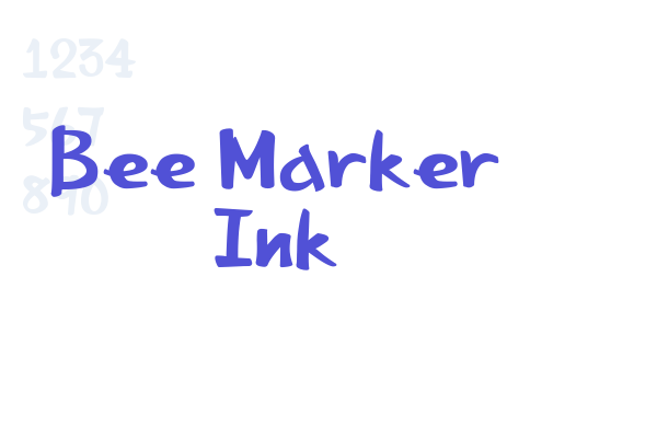 Bee Marker Ink