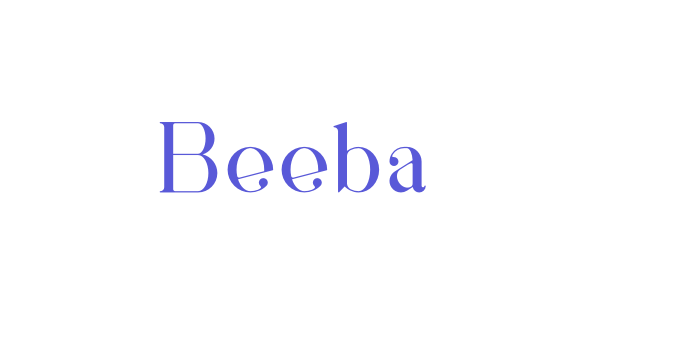 Beeba Font