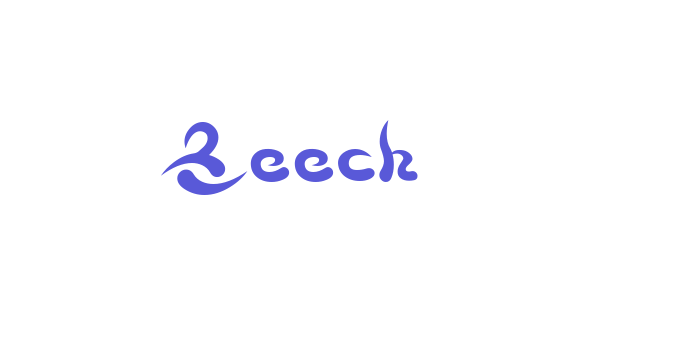 Beech Font Download