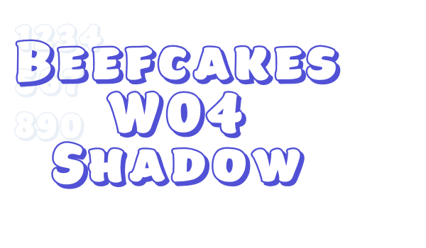 Beefcakes W04 Shadow font download