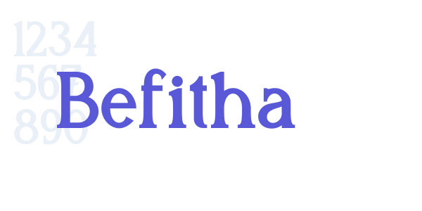 Befitha font free