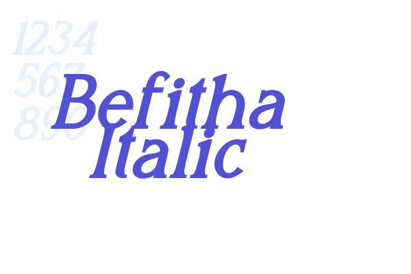 Befitha Italic