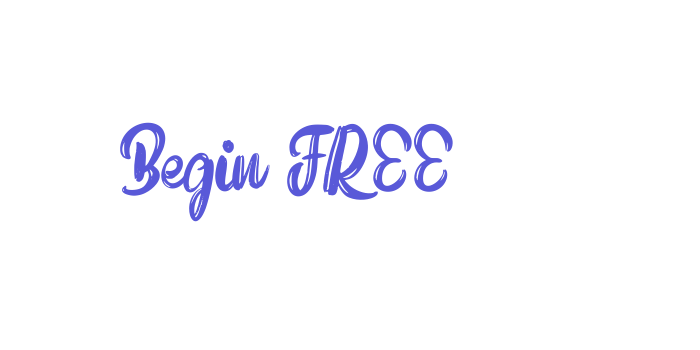 Begin FREE Font Download