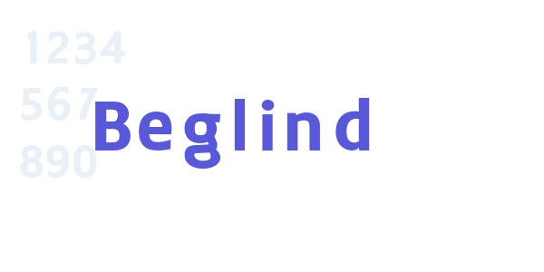 Beglind font free