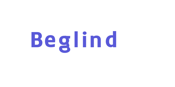 Beglind Font Download