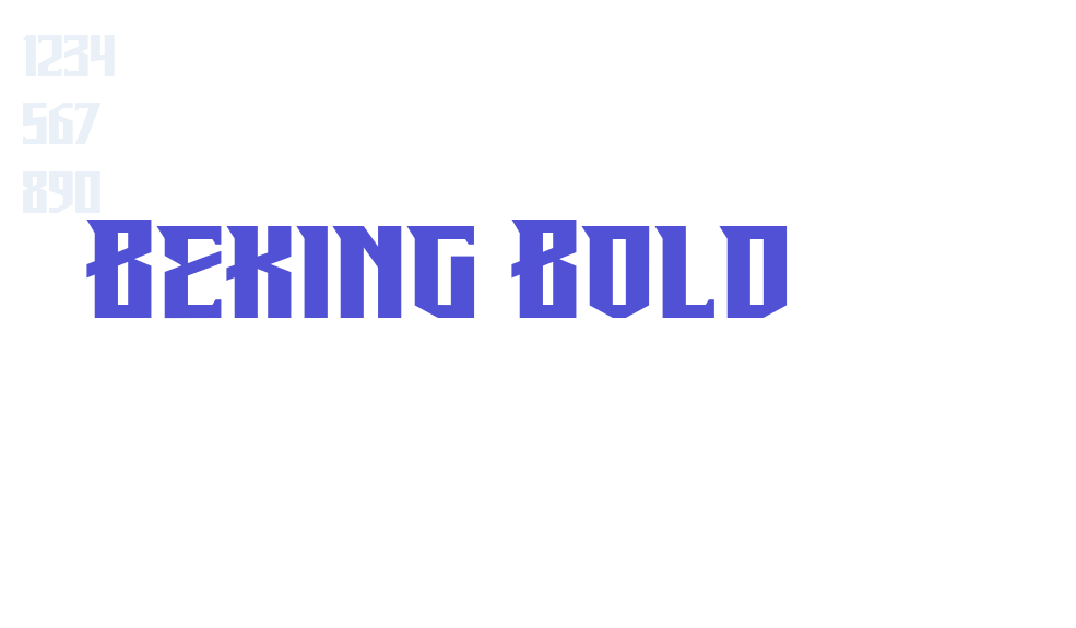 Beking Bold-font-download