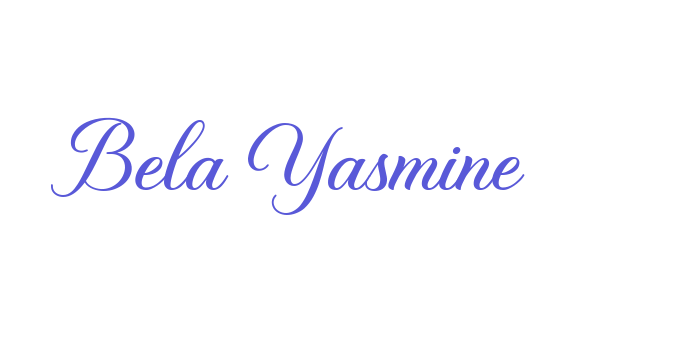 Bela Yasmine Font Download