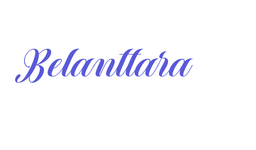 Belanttara Font