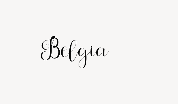 Belgia Font