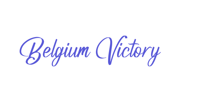 Belgium Victory Font Download