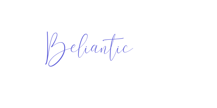 Beliantic Font Download